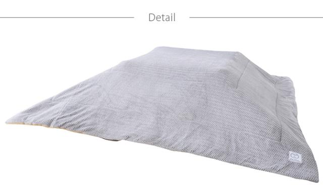 薄掛けこたつ布団 正方形 幅190cm  こたつ布団 コタツ布団 正方形 男前 メンズライク ナチュラル 北欧 フリース おしゃれ  