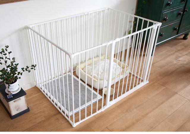 スカンジナビアンペットデザイン スカンジナビアンペットケージ XL  犬用 犬 ペット ケージ 組み立て式 シンプル デザイン ホワイト ブラック おしゃれ  