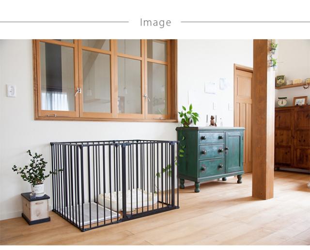 スカンジナビアンペットデザイン スカンジナビアンペットケージ XL  犬用 犬 ペット ケージ 組み立て式 シンプル デザイン ホワイト ブラック おしゃれ  