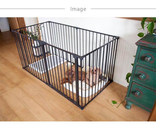 スカンジナビアンペットデザイン スカンジナビアンペットケージ XXL  犬用 犬 ペット ケージ 組み立て式 シンプル デザイン ホワイト ブラック おしゃれ  