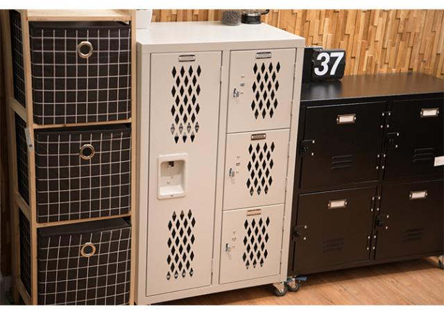 Lock ロック スチールチェスト L チェスト ロッカー キャスター付き 可動式 収納 インダストリアル 男前 カッコいい スチール