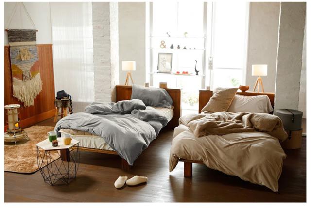 Fab the Home ファブザホーム ムクムク パッドシーツ シングル用 