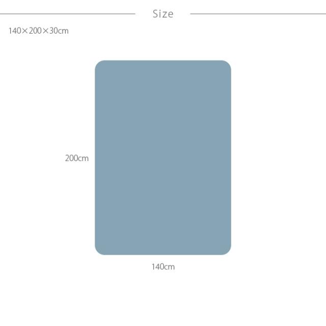 Fab the Home ファブザホーム ボックスシーツ ダブル用 ライトデニム  ボックスシーツ ダブル おしゃれ デニム 綿100 D ベッドシーツ シーツ コットン 無地  