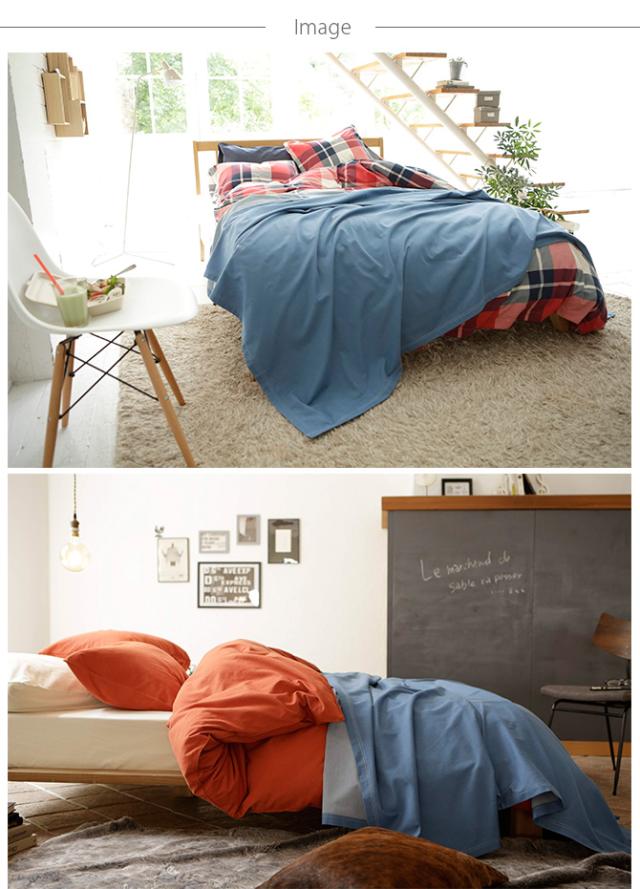 Fab the Home ファブザホーム マルチカバー L ライトデニム  マルチカバー おしゃれ デニム ソファカバー ベッドカバー こたつカバー 綿100 シーツ コットン 無地  