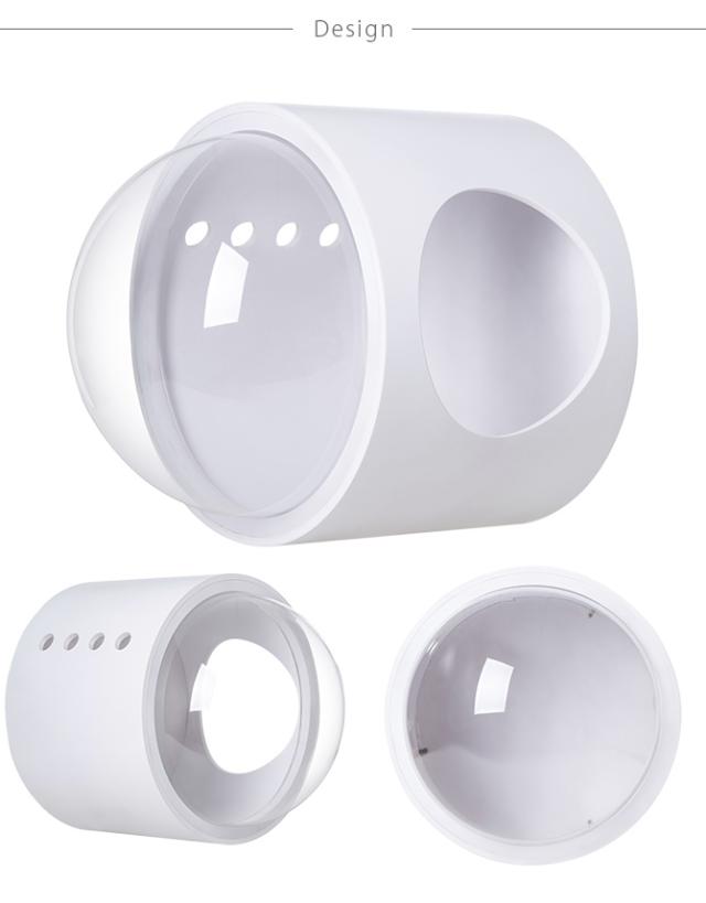 MYZOO マイズー Spaceship Gamma Monotone 宇宙船 ガンマ モノトーン  猫 キャットウォーク キャットステップ ベッド ハウス 壁付け ホワイト ブラック MY ZOO 北欧  