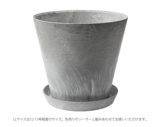amabro アマブロ ART STONE アート ストーン LL  鉢 ポット プランター おしゃれ 穴付き マット シンプル インテリア 12号 13号  