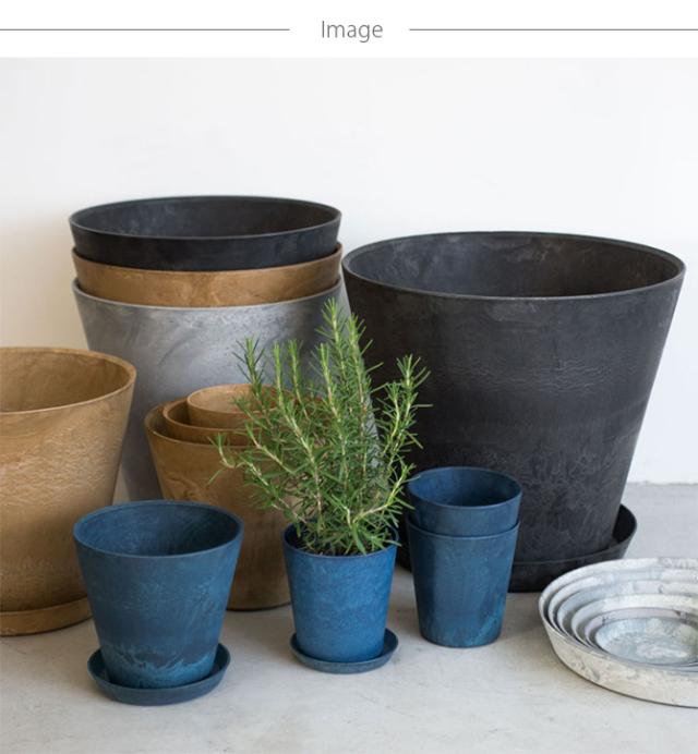 amabro アマブロ ART STONE アート ストーン ソーサー S  鉢受け ソーサー おしゃれ 7号 8号 マット シンプル グリーン シンプル インテリア  