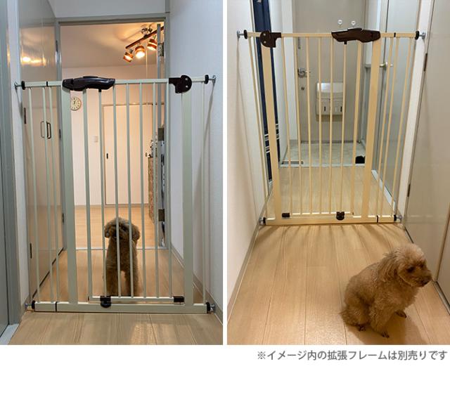 スチールハイゲート 110cm  犬用 ゲート 侵入防止 扉 高い ハイタイプ ペット用  