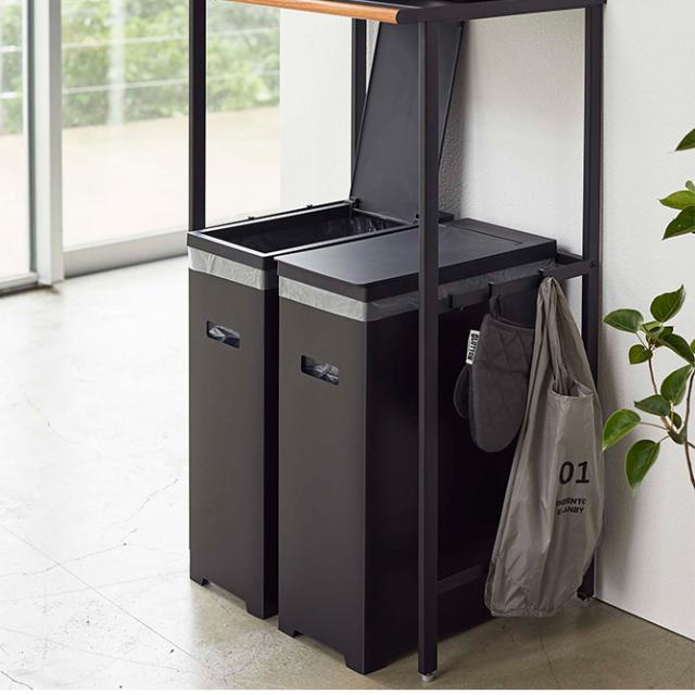 tower タワー スリム蓋付きゴミ箱 2個組