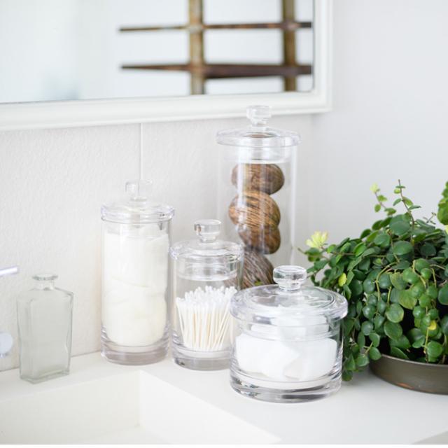 FOYER ホワイエ PVシリンダー 直径10cm×高さ30cm 