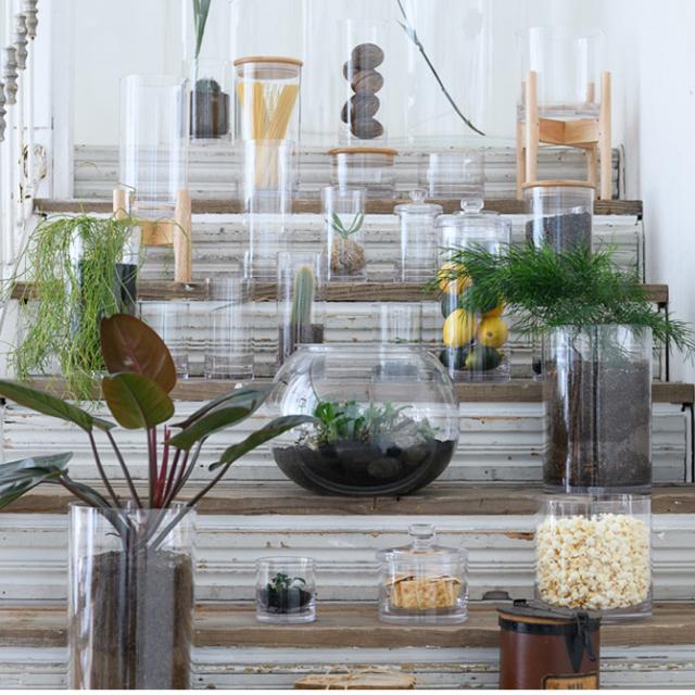 FOYER ホワイエ PVバンブー蓋 直径10cm用 