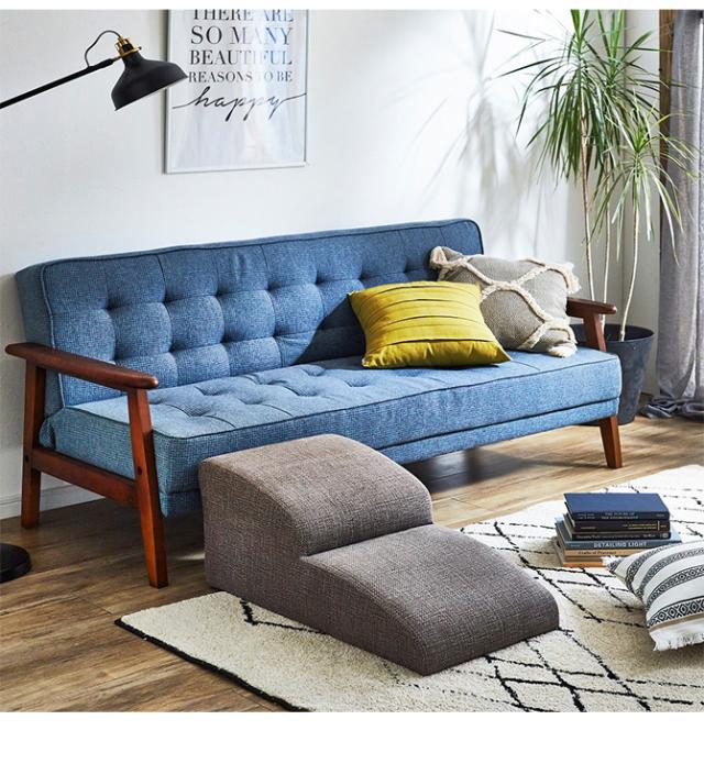 ドックステップ ツーステップ  犬用 ステップ スロープ 介護 シニア犬 小型犬 昇り降り ドッグ 階段  