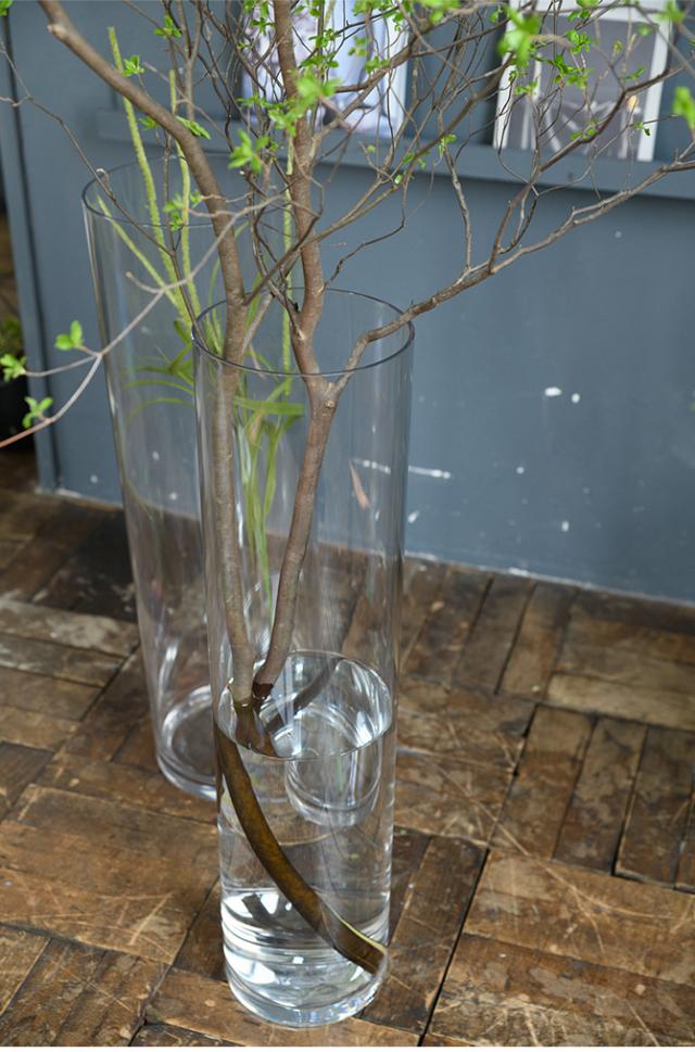 FOYER ホワイエ PVシリンダー 直径20cm×高さ80cm 