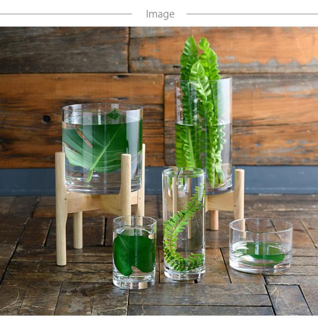 FOYER ホワイエ PVシリンダー 直径15cm×高さ50cm