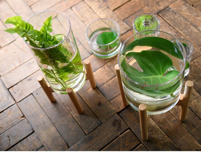 FOYER ホワイエ PVシリンダー 直径20cm×高さ25cm 