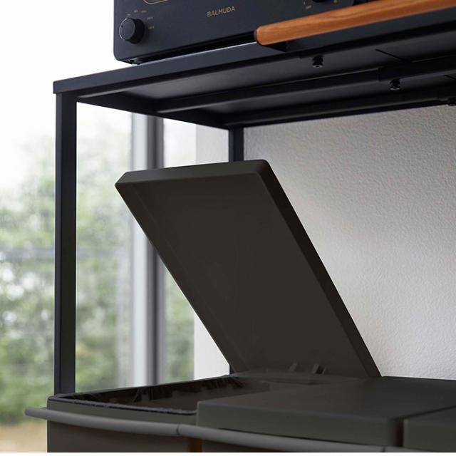 tower タワー 伸縮ゴミ箱上ラック