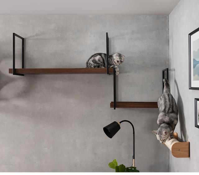 MYZOO マイズー AVENUE 100cm  猫用 猫 キャットステップ キャットウォーク 壁付け 天井付け キャット ステップ ウォーク 北欧  