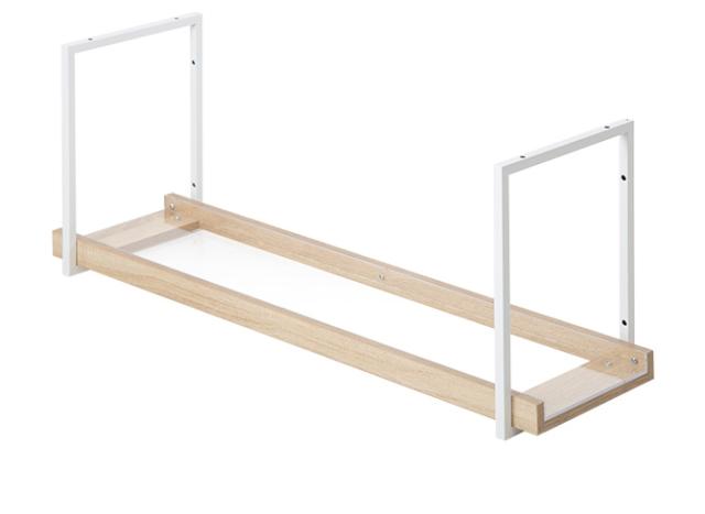 MYZOO マイズー AVENUE 100cm クリア  猫用 猫 キャットステップ キャットウォーク クリア 透明 おしゃれ ウォールシェルフ 天井 壁掛け  