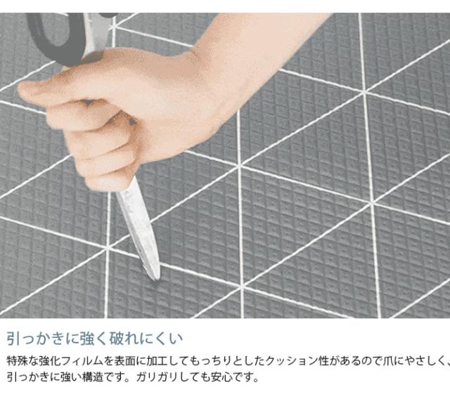 dfang ディパン ペット専用防水クッションマット 140×660cm  犬用 マット 防水 クッション性 抗菌 引っかきに強い 折りたたみ カット可能 滑らない  