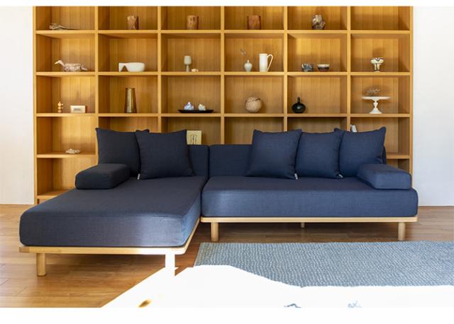 Fumi フミ クッションでくつろぐソファ ワイド 交換用カバー 【本体別売】 