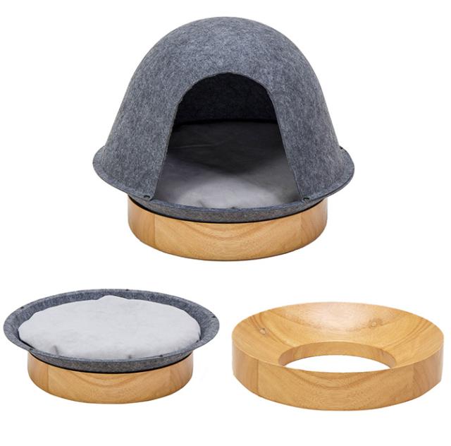 Fumi フミ ペットの家  猫用 犬用 ペットベッド ベッド ハウス 屋根付き 猫ハウス 猫ベッド おしゃれ  