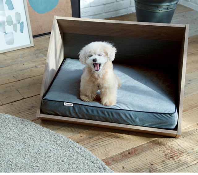 FrancePet フランスペット PE08 PETハウスステージイン  犬用 猫用 ペット ハウス ベッド 木製 ペットハウス おしゃれ  