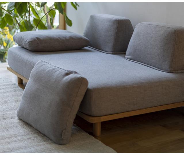 Fumi フミ 無駄のないソファ 背 交換用カバー 【本体別売】 