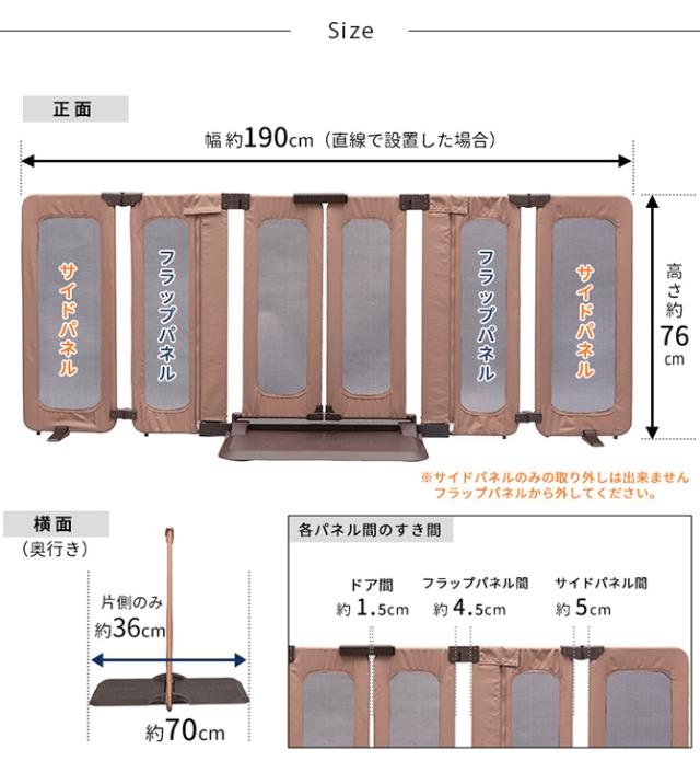 PET SELECT ペットセレクト ペットおくだけとおせんぼ ウォークスルー L  犬 ゲート フェンス メッシュ 便利 置くだけ 簡単設置 開けやすい  