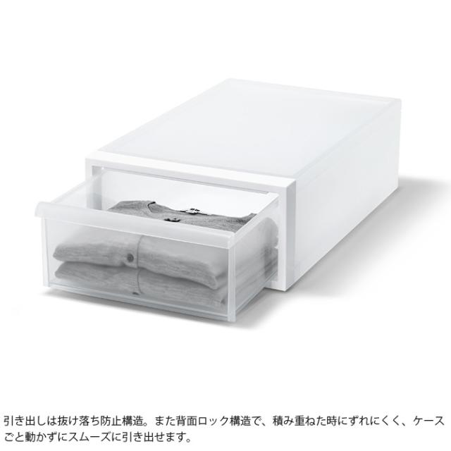 like-it ライクイット クローゼットシステム 引出し S 同色4個セット