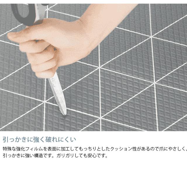 dfang ディパン ペット専用防水クッションマット 100×60cm  犬用 猫用 マット ペットマット 防水 引っかきに強い 抗菌 接触冷感 ホットカーペット対応 床暖房対応  