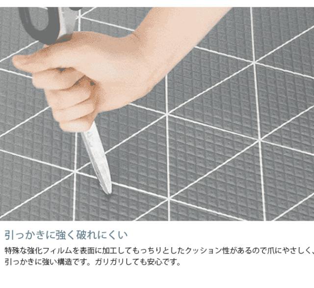 dfang ディパン ペット専用防水クッションマット 100×480cm  犬用 猫用 マット ペットマット 防水 引っかきに強い 抗菌 接触冷感 ホットカーペット対応 床暖房対応  