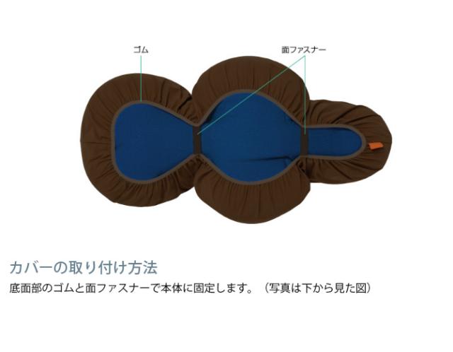 OneAid ワンエイド リラクッション用カバー LL 専用カバー 大型犬 介護 シニア 高齢 姿勢サポート 洗濯可能 汚れ防止 撥水