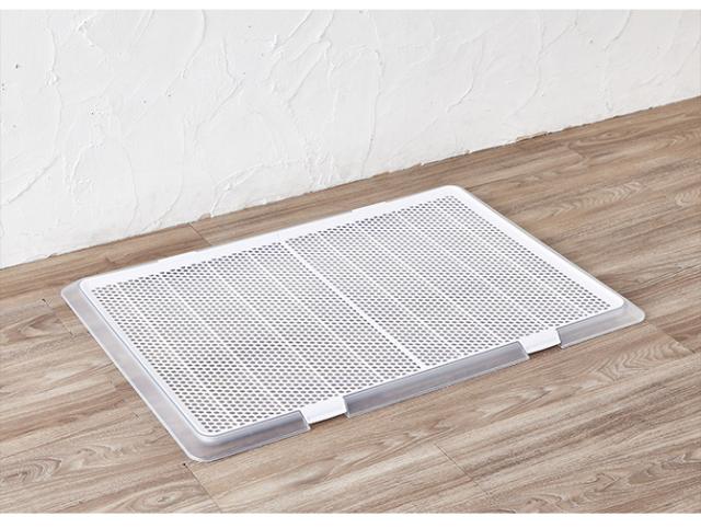 Bonbi ボンビアルコン ボンビ ペットトレー クリアメッシュ XL  犬 犬用 トイレ 大型犬 メッシュ トレー 透明 シンプル おしゃれ  