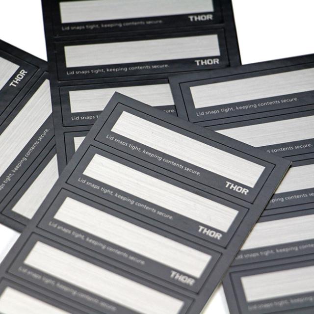 THOR ソー ドキュメントステッカー S ステッカー シール 分類 耐水 おしゃれ 整理収納 ラベリング THOR ソー かっこいい