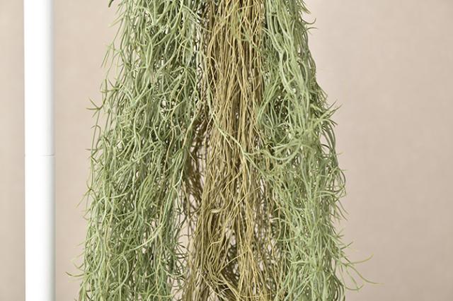 Brown. ブラウン フェイクグリーン スパニッシュモス ハンギングブッシュ グリーン 152 