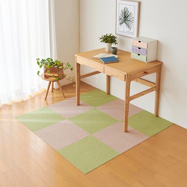 ペット用撥水タイルマット 45×45cm 同色10枚入り