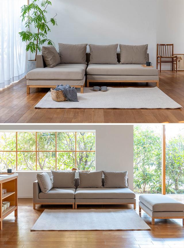 Fumi フミ 整うソファ スツール ペット対応素材