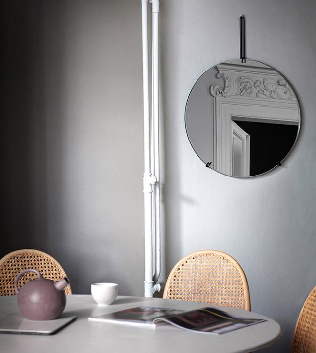 MOEBE ムーベ ウォールミラー 直径50cm 