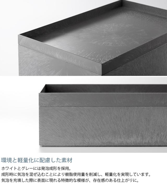 like-it ライクイット タイディアップボックス インナー深型 単品  収納ボックス 収納ケース 小物入れ スタッキング 長方形 棚 オープンシェルフ キッチン 収納 おしゃれ  