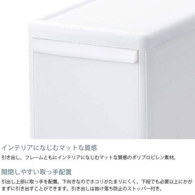 like-it ライクイット 組み合わせて使える収納ケース スリムM 単品 