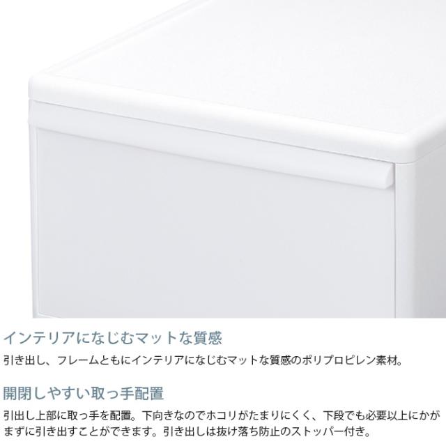 like-it ライクイット 組み合わせて使える収納ケース ワイドM 単品 