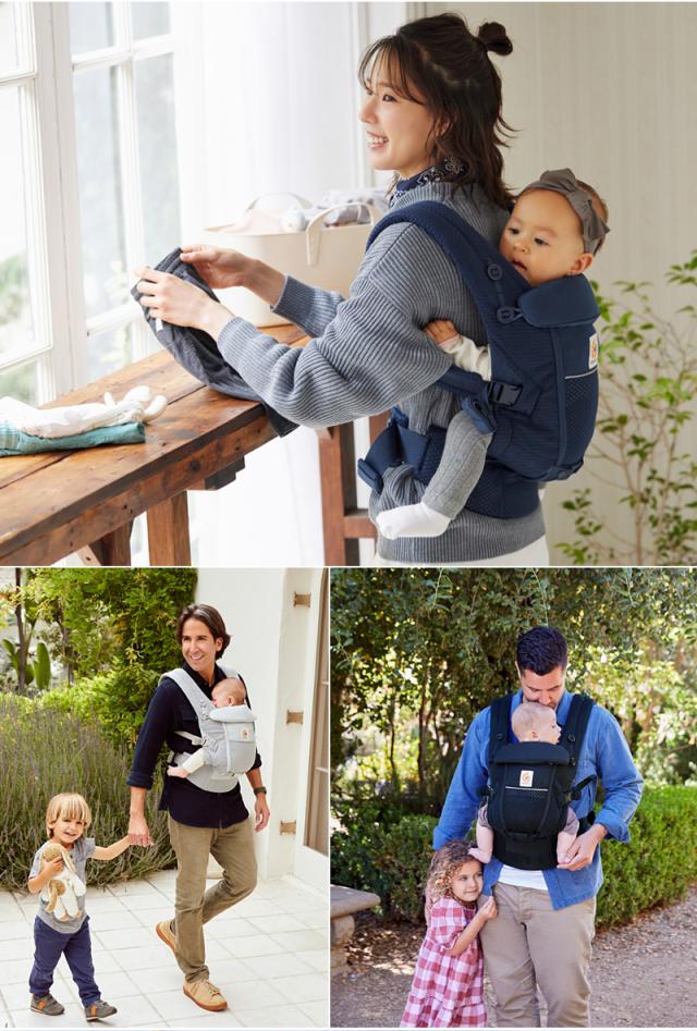 Ergobaby エルゴベビー 抱っこ紐 新生児 エルゴ ADAPTアダプト ソフトフレックス CREGBCASFMGRY