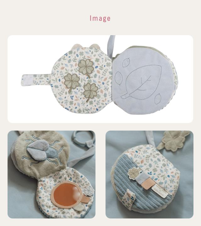 miffy x Little Dutch ミッフィー×リトルダッチ 布えほんストラップ゚付き