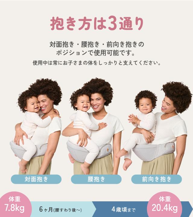 Ergobaby Lift リフト ヒップシート CREGBCHIPGRYBX