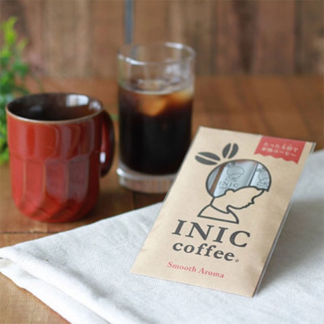 INIC Coffee イニックコーヒー スムースアロマ ３P  インスタントコーヒー コーヒー ドリップ アイスコーヒー スティック ギフト おしゃれ かわいい 飲みやすい おいしい  