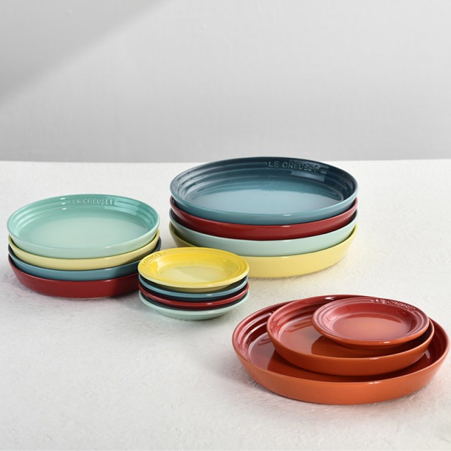 Le Creuset ル・クルーゼ ミニプレート 5枚入り レインボー Le Creuset ル・クルーゼ ミニプレート 5枚入り レインボー