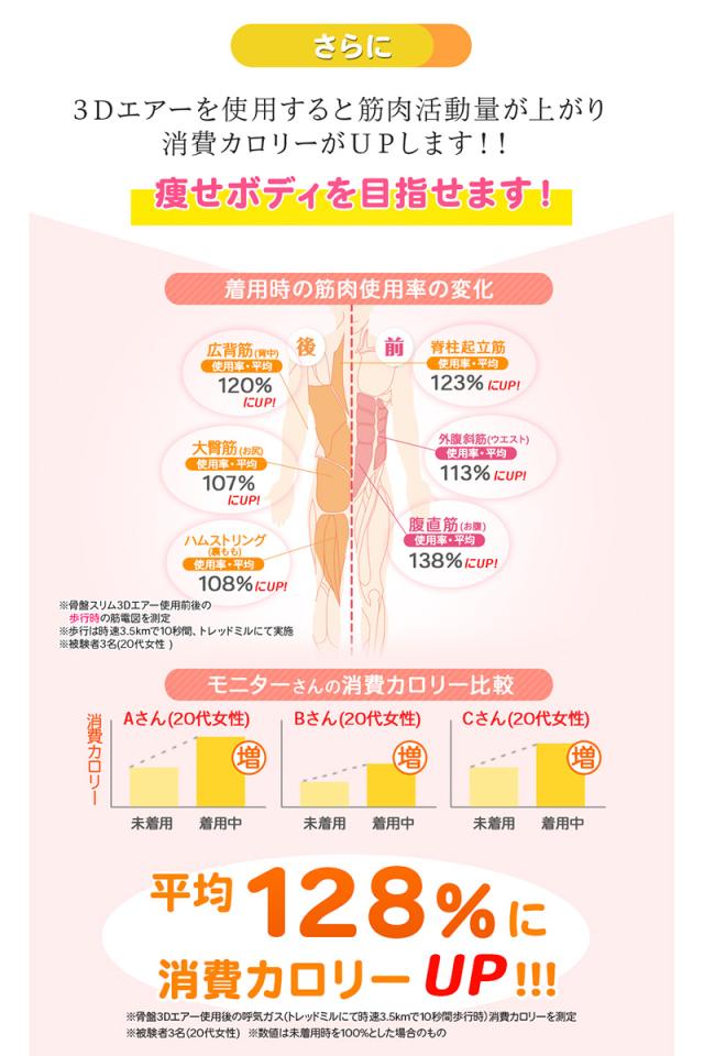 芦屋美整体 骨盤スリム3Dエアー ダイエット 器具 骨盤 矯正 ゆがみ スリム お腹 太もも カロリー消費 エアーバッグ