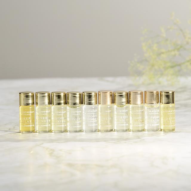 AROMATHERAPY ASSOCIATES アロマセラピー アソシエイツ ミニチュアバスオイルコレクションN 3ml×10種セット  バスオイル 入浴剤 ギフト おしゃれ 女性 プレゼント シャワーオイル  