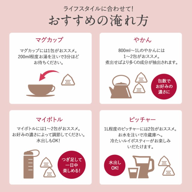 merry   ノンカフェイン ティーバッグ ルイボス茶 水出し 有機JAS認定 ハーブティー 妊婦　授乳中　妊活 高品質 ギフト ティーパック ティーライフ  