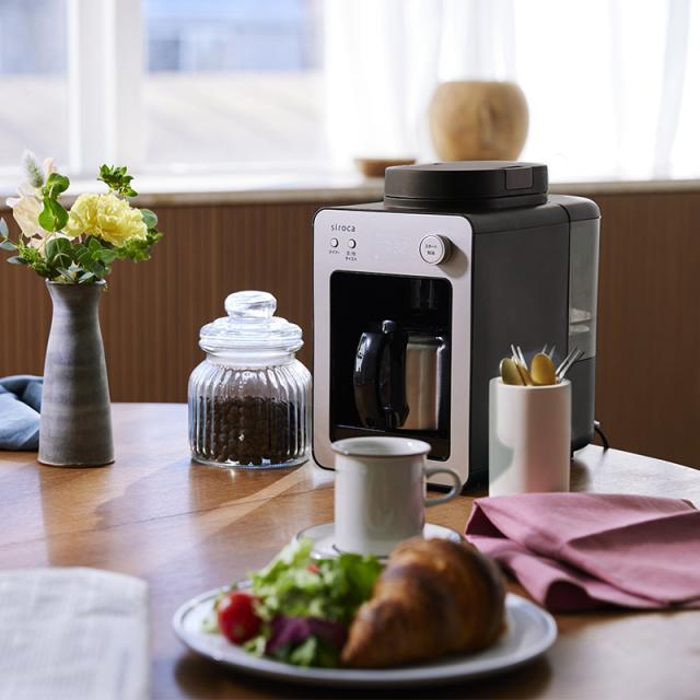 【おさるさま専用】siroca コーヒーメーカー シルバー コーヒーメーカー | シロカオンラインストア